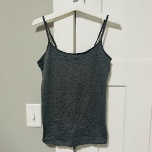 Time and Tru Charcoal Camisole Top